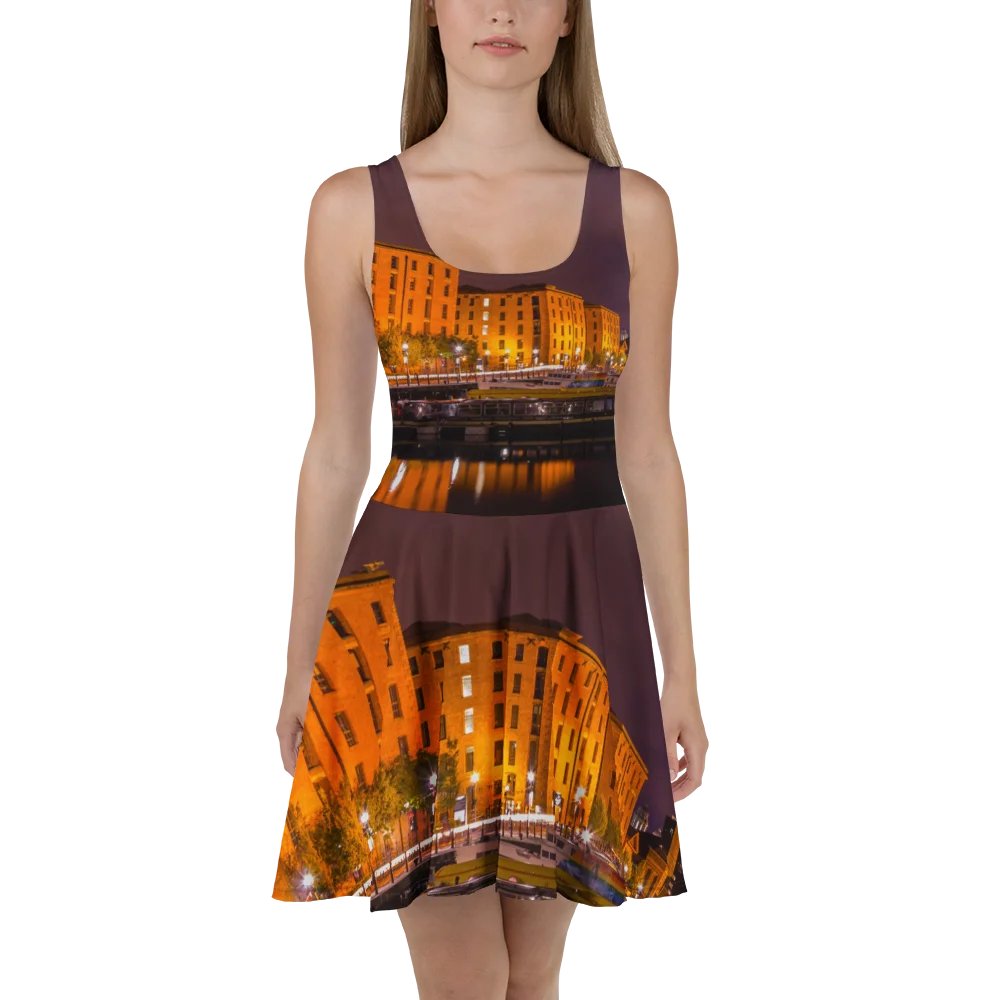 'Somewhere in the City' Skater Dress product image (2)