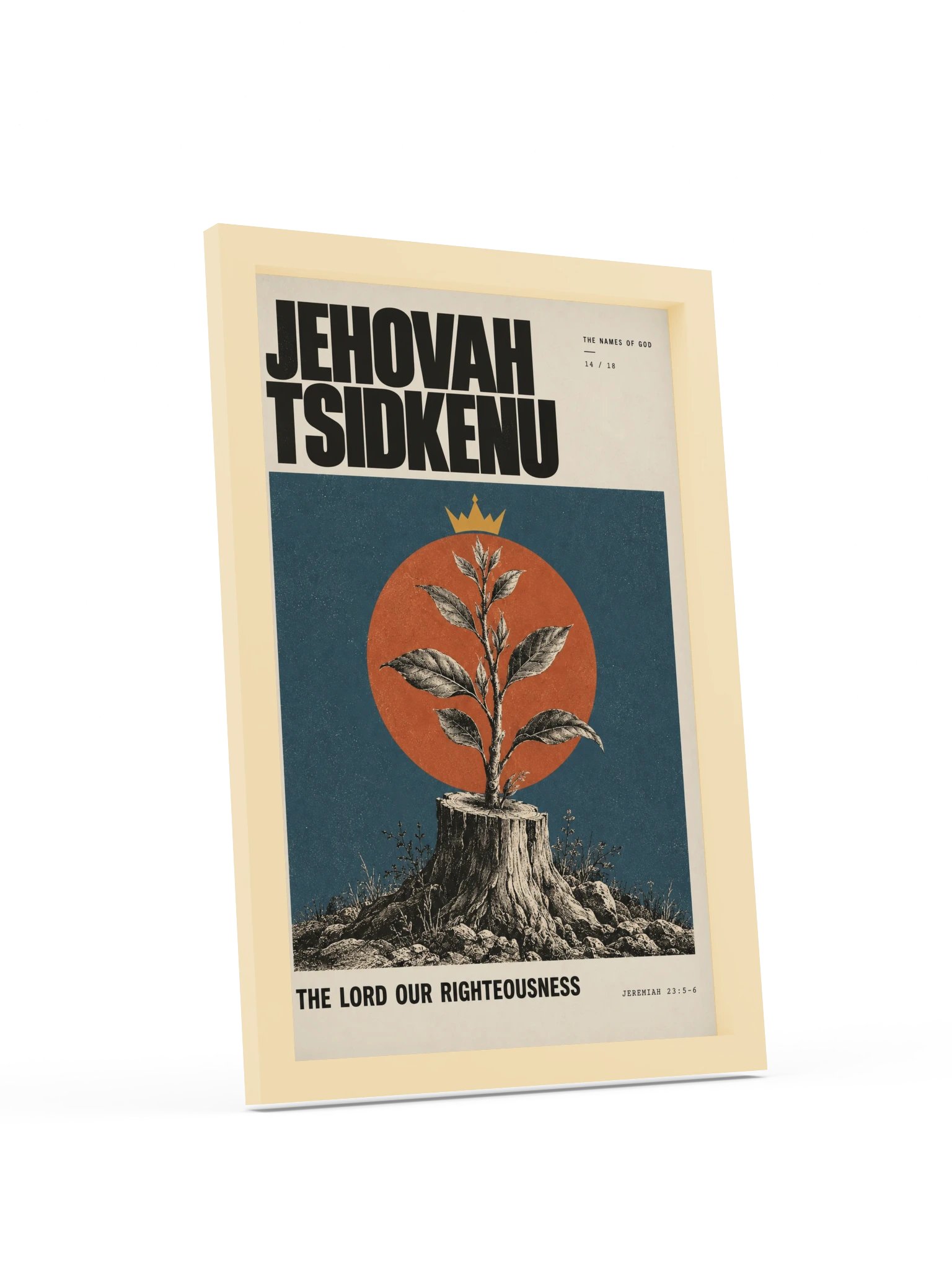 Jehovah Tsidkenu | Names of God Framed Print product image (7)
