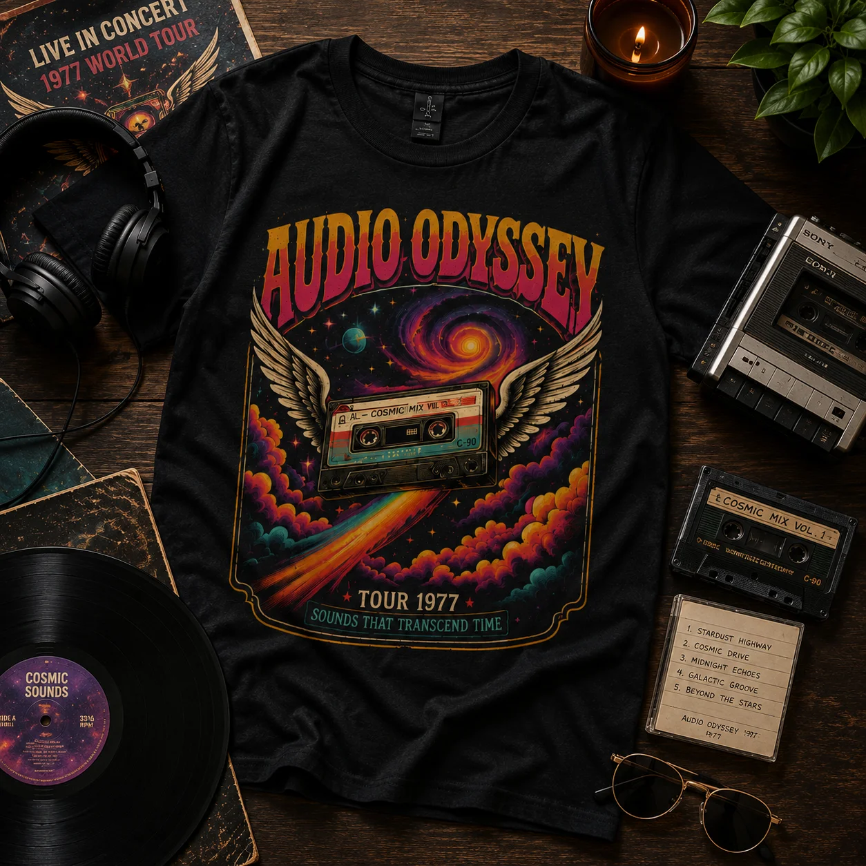 Audio Odyssey Cosmic Mix Tee product image (10)