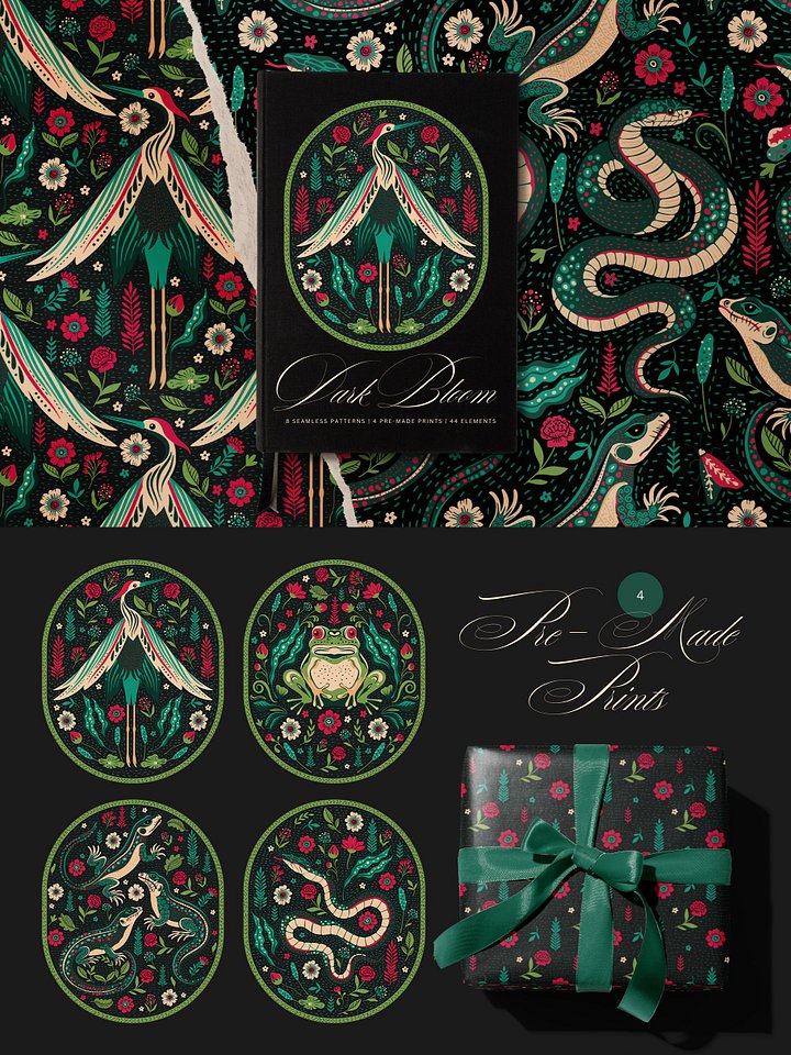 Dark Bloom - Floral Bundle product image (1)