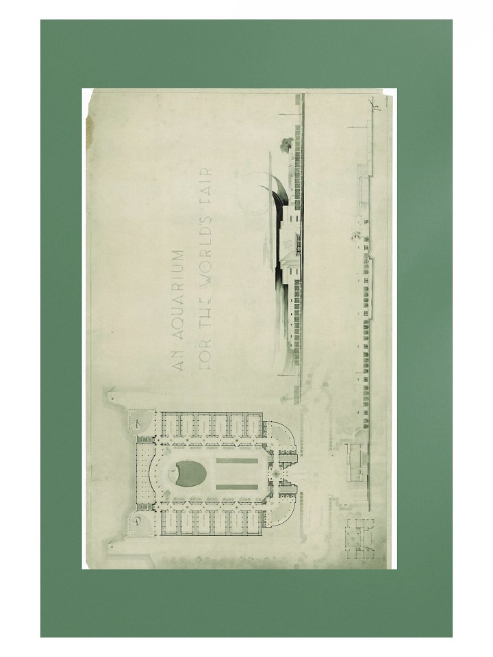 AN AQUARIUM FOR THE WORLD'S FAIR (24x36) product image (1)