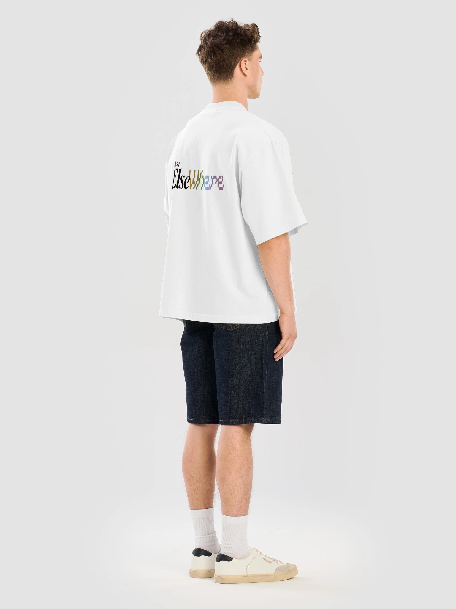 Abroad tee (white) product image (8)