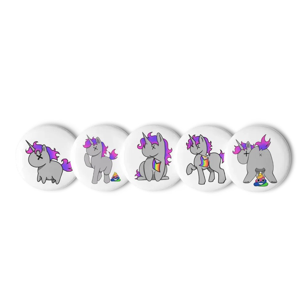 Unicorn Pin Set product image (5)