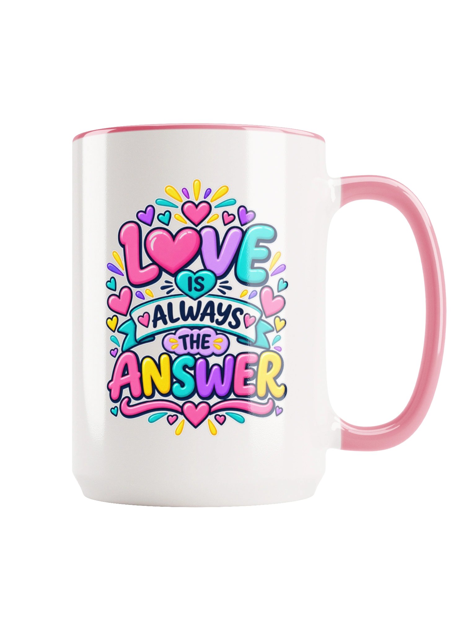 15 oz. Inspirational Mug - Love is Always the Answer product image (1)