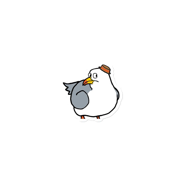 Chonky Seagull Magnet product image (1)