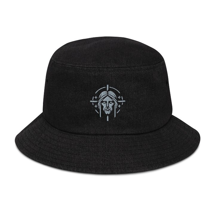 Symmetric Serenity Denim Bucket Hat product image (2)