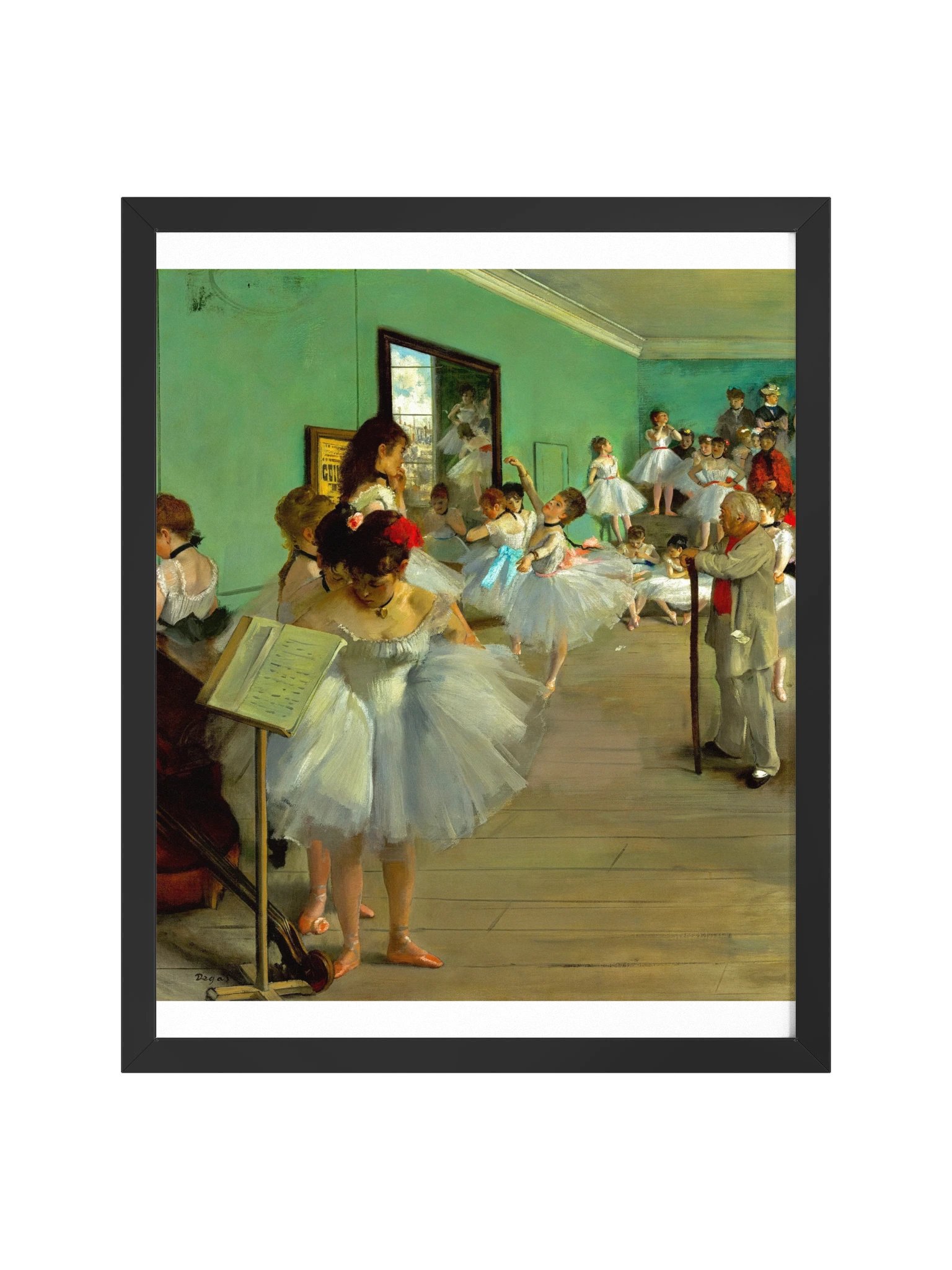The Dance Class — Large Framed Matte Poster product image (5)