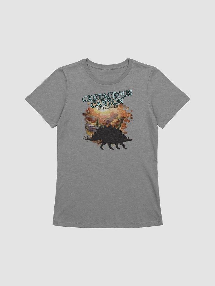 Cretaceous Canyon Women’s Stegosaurus Shirt product image (2)
