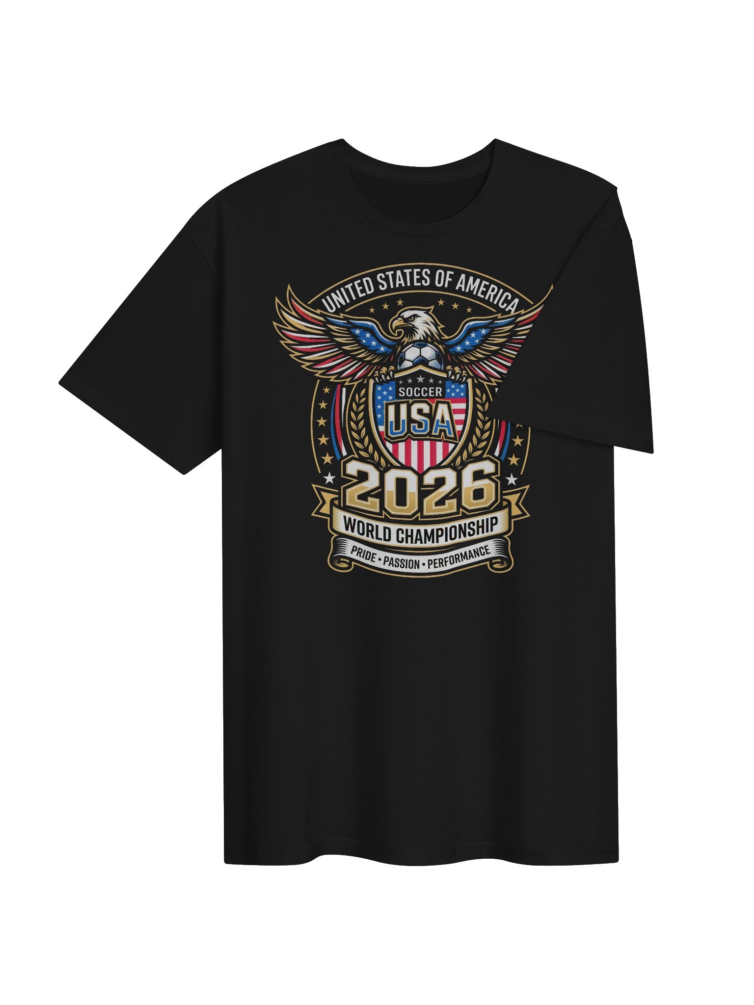 USA Championship Eagle World Cup 2026 Graphic Tee product image (5)