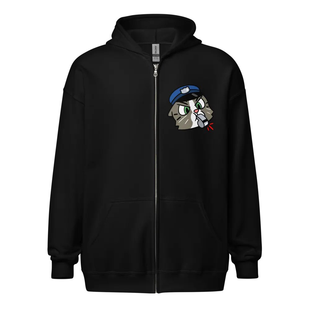 Officer Kitty Cat Hoodie product image (1)