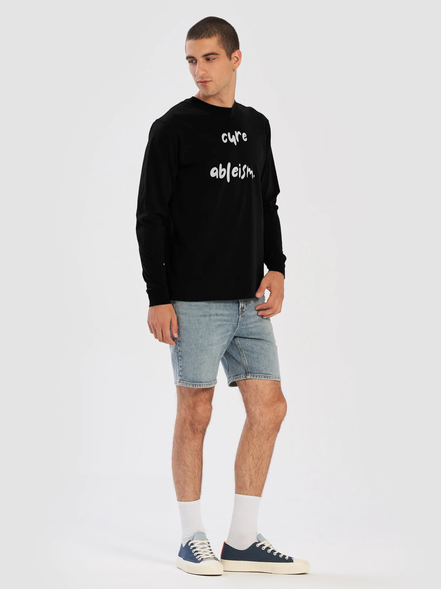 Cure Ableism long sleeve tee product image (39)