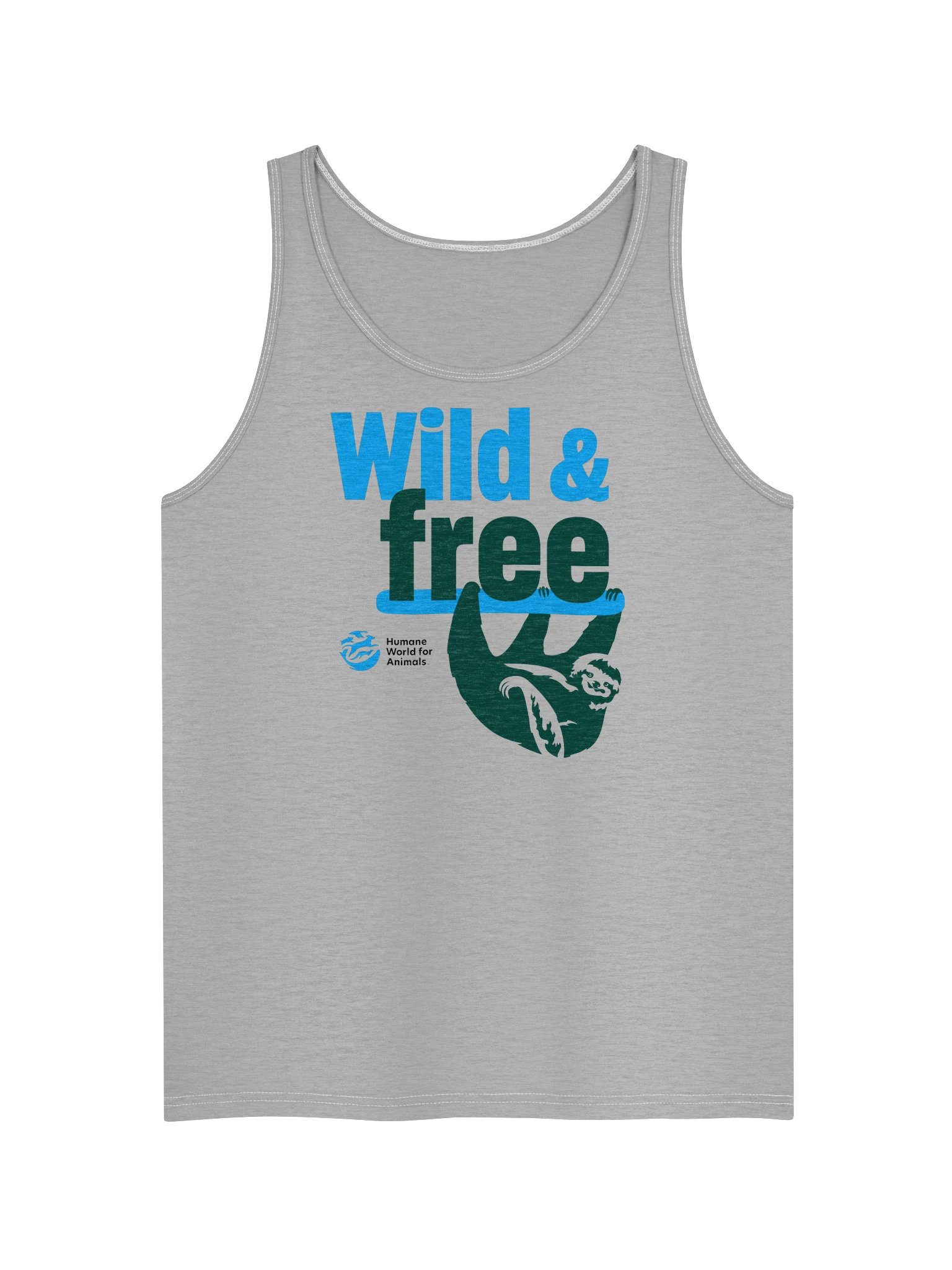 Wild & free - Sloth - Tank top product image (1)