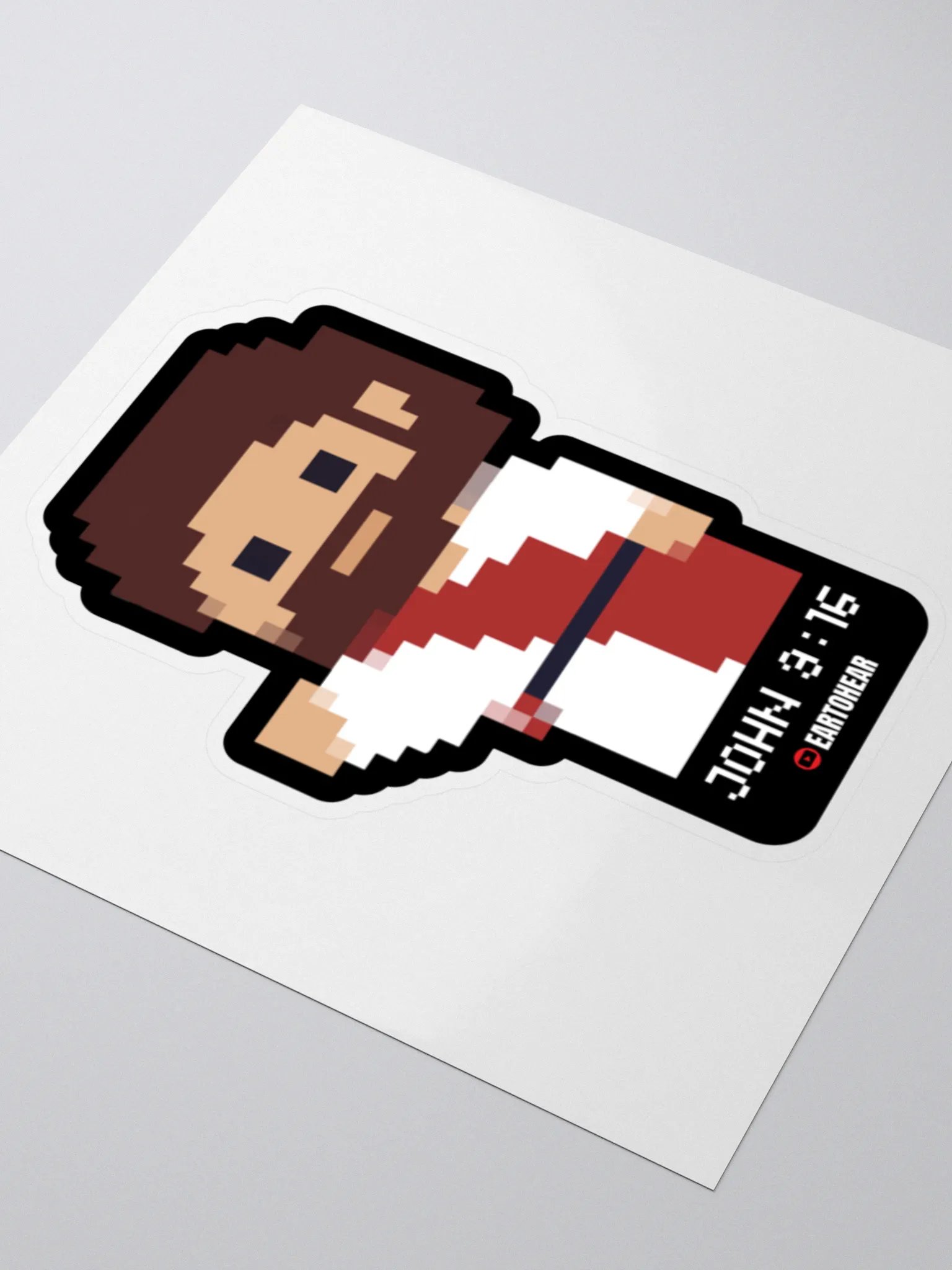8-Bit Jesus Sticker product image (3)