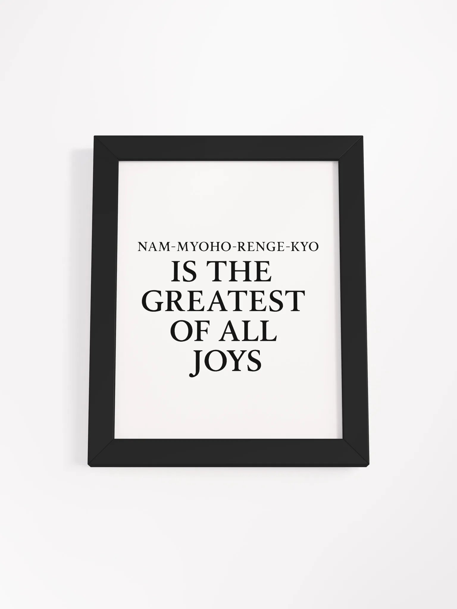 Nam-Myoho-Renge-Kyo Wall Art product image (1)