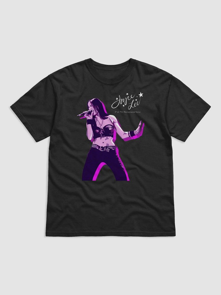 Joyce Lee Purple Graphic Tee (Black) product image (1)