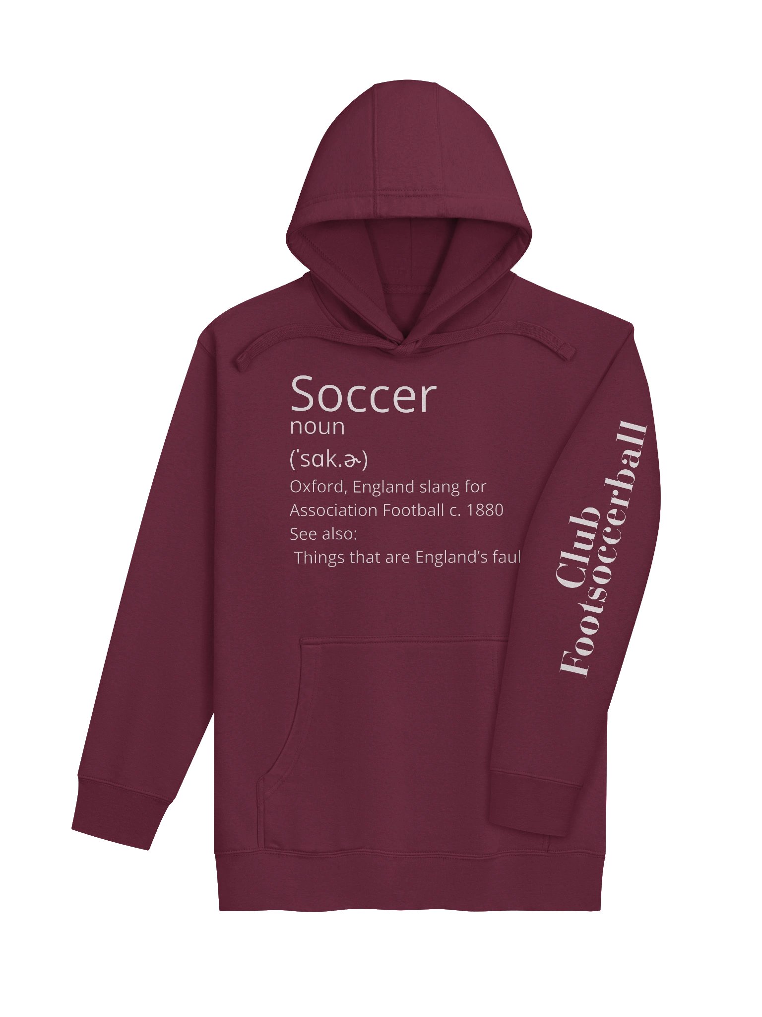 Soccer definition/England's Fault Hoodie product image (4)