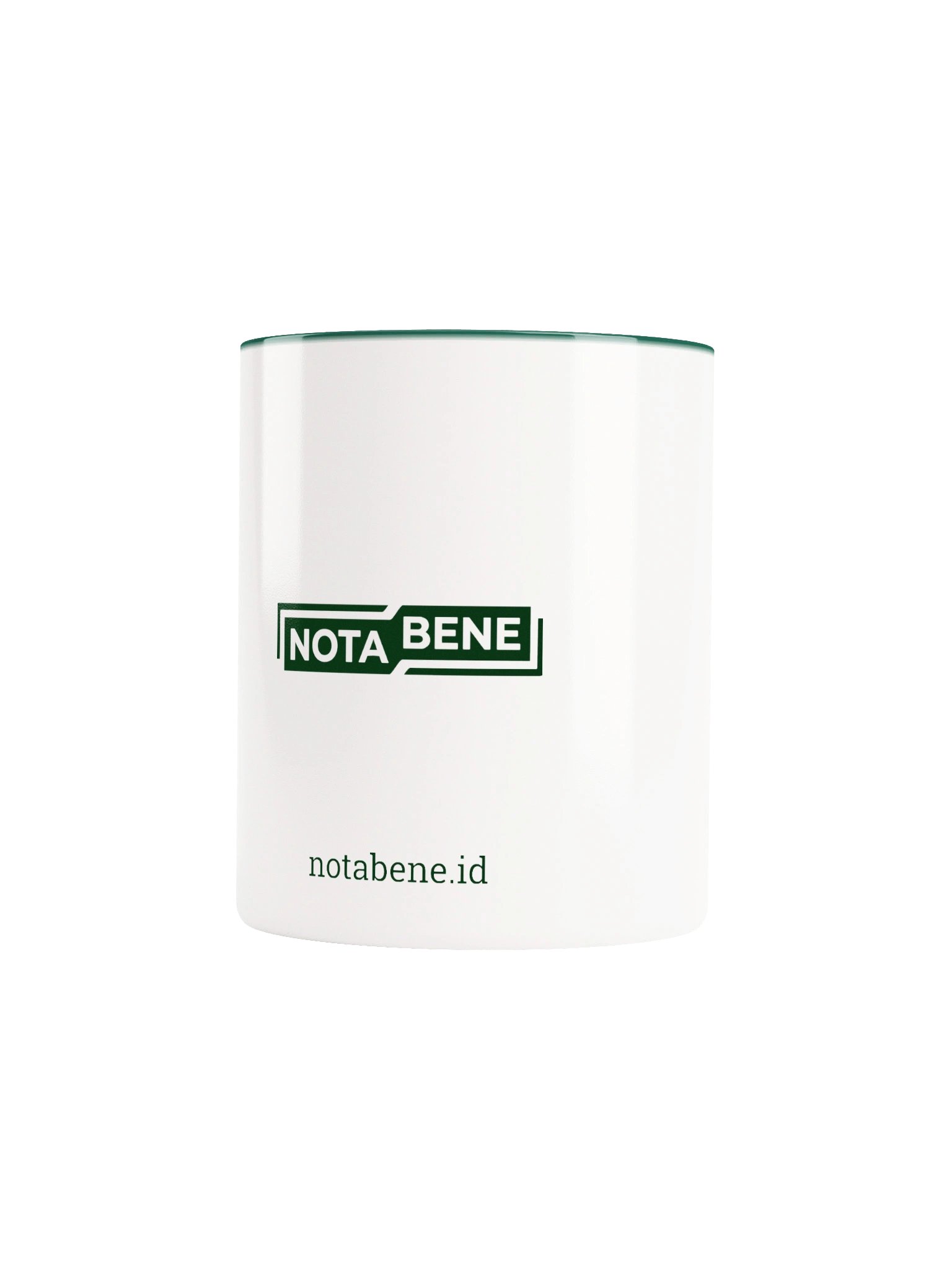 Notabene Green Logo Mug product image (5)