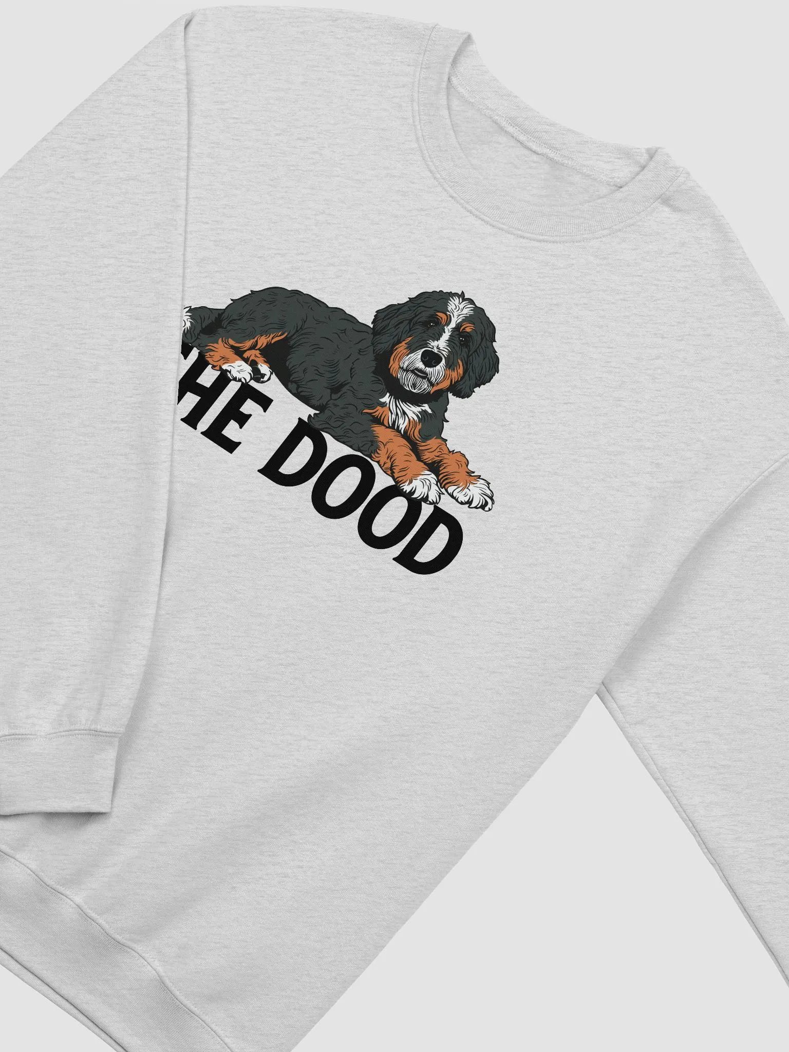 The Dood Sweatshirt of a Bernedoodle | Funny Shirt for Golden Doodle, Labradoodle, and Bernedoodle Owners product image (4)