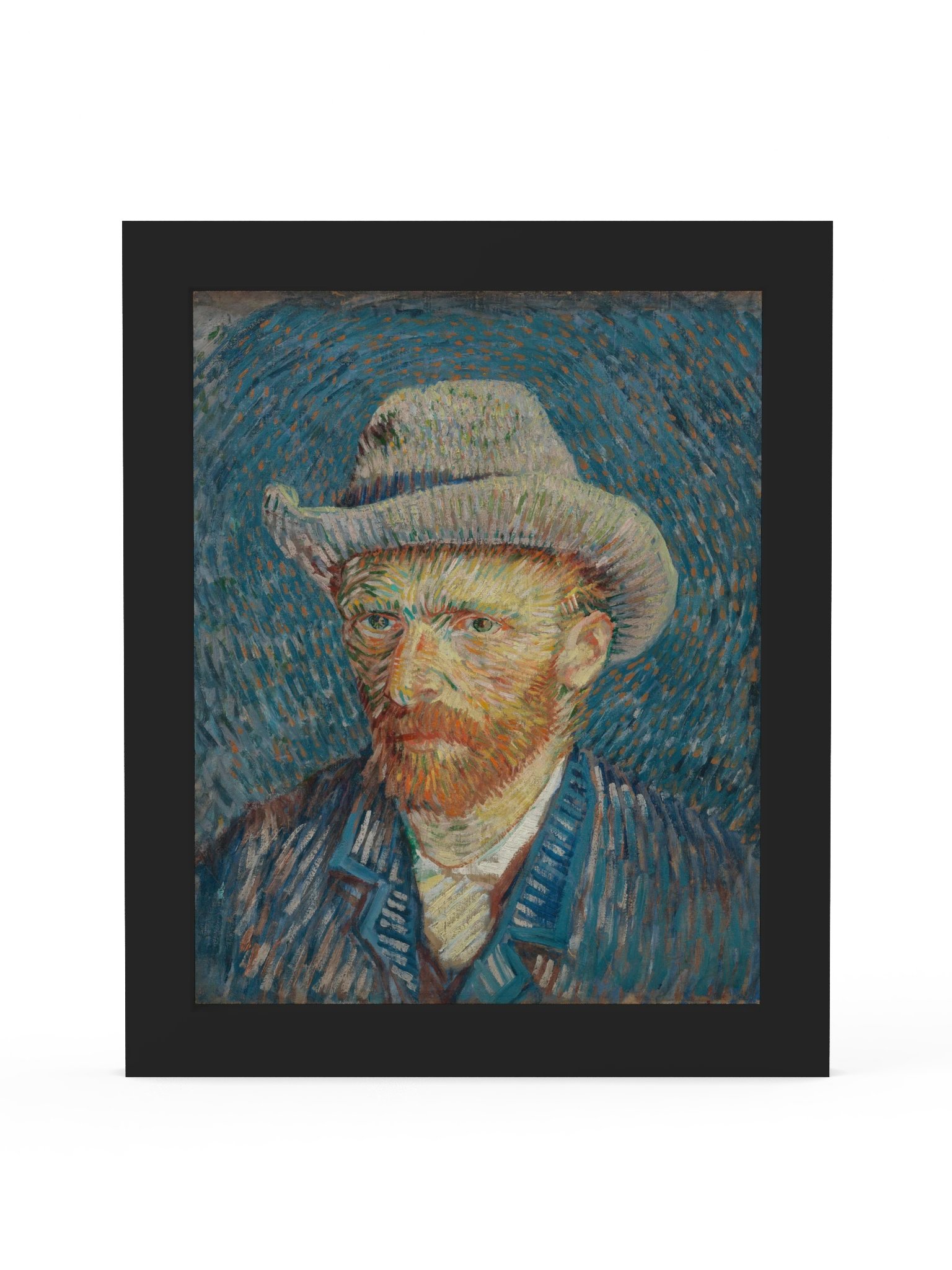 Van Gogh, Self-Portrait with Grey Felt Hat (1887) Fine Art Print product image (57)