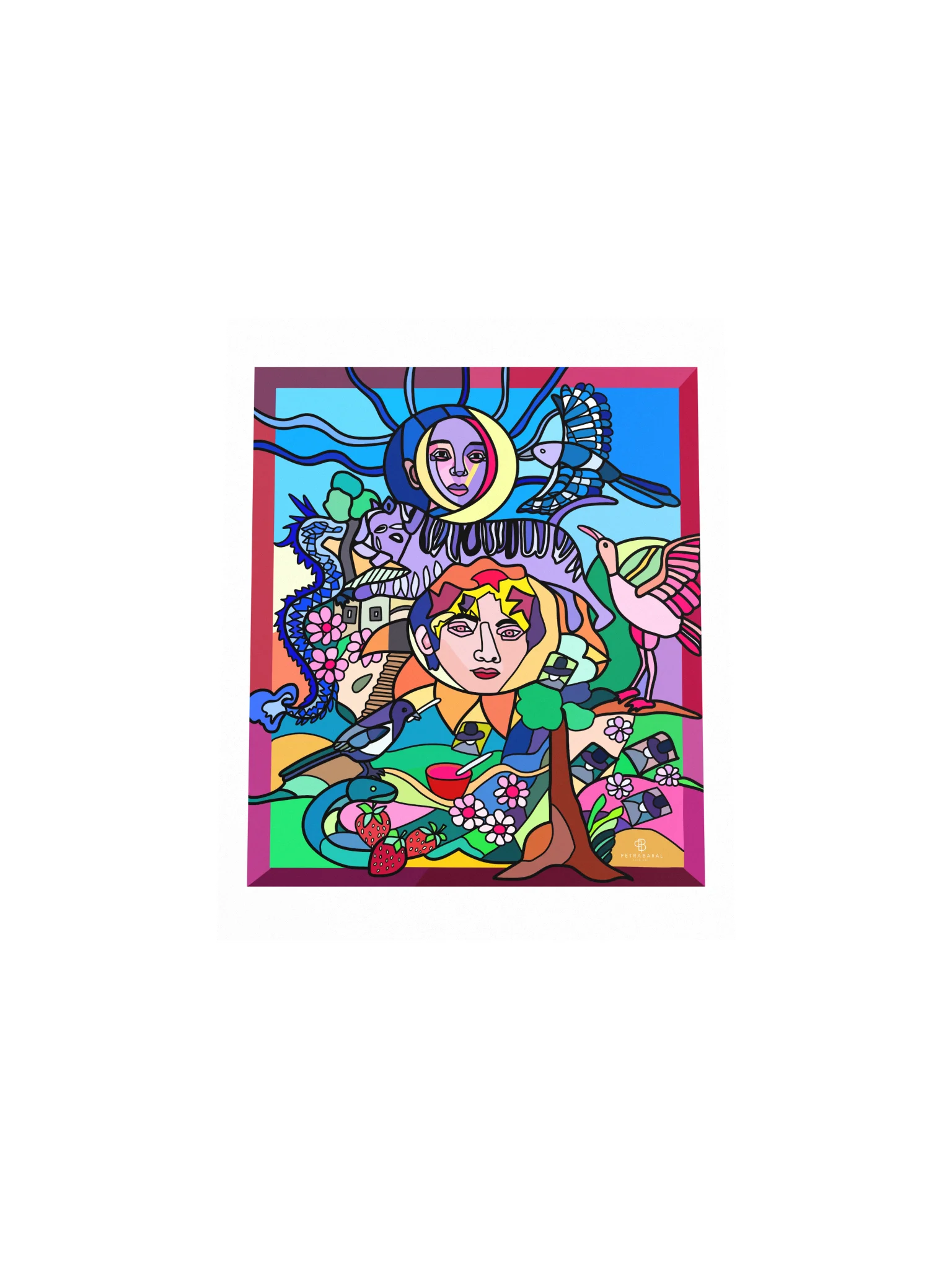 The Tale of the Sun and the Moon - Matt Art Print product image (4)