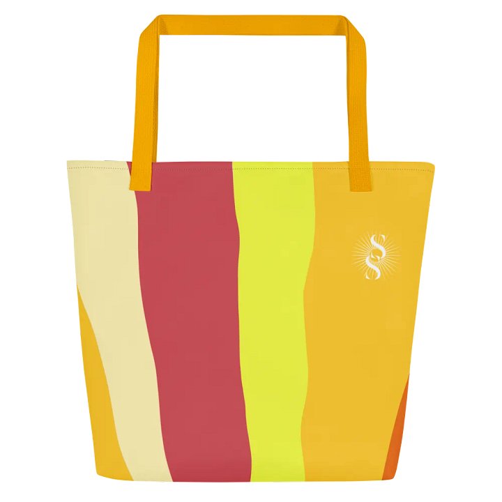 Colorful Sunshine Beach Tote product image (1)