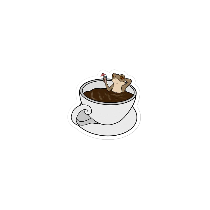Coquí-ccino (Sticker) product image (2)