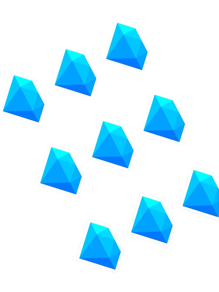 OpenRefine Logo Sticker Sheet (9) product image (1)