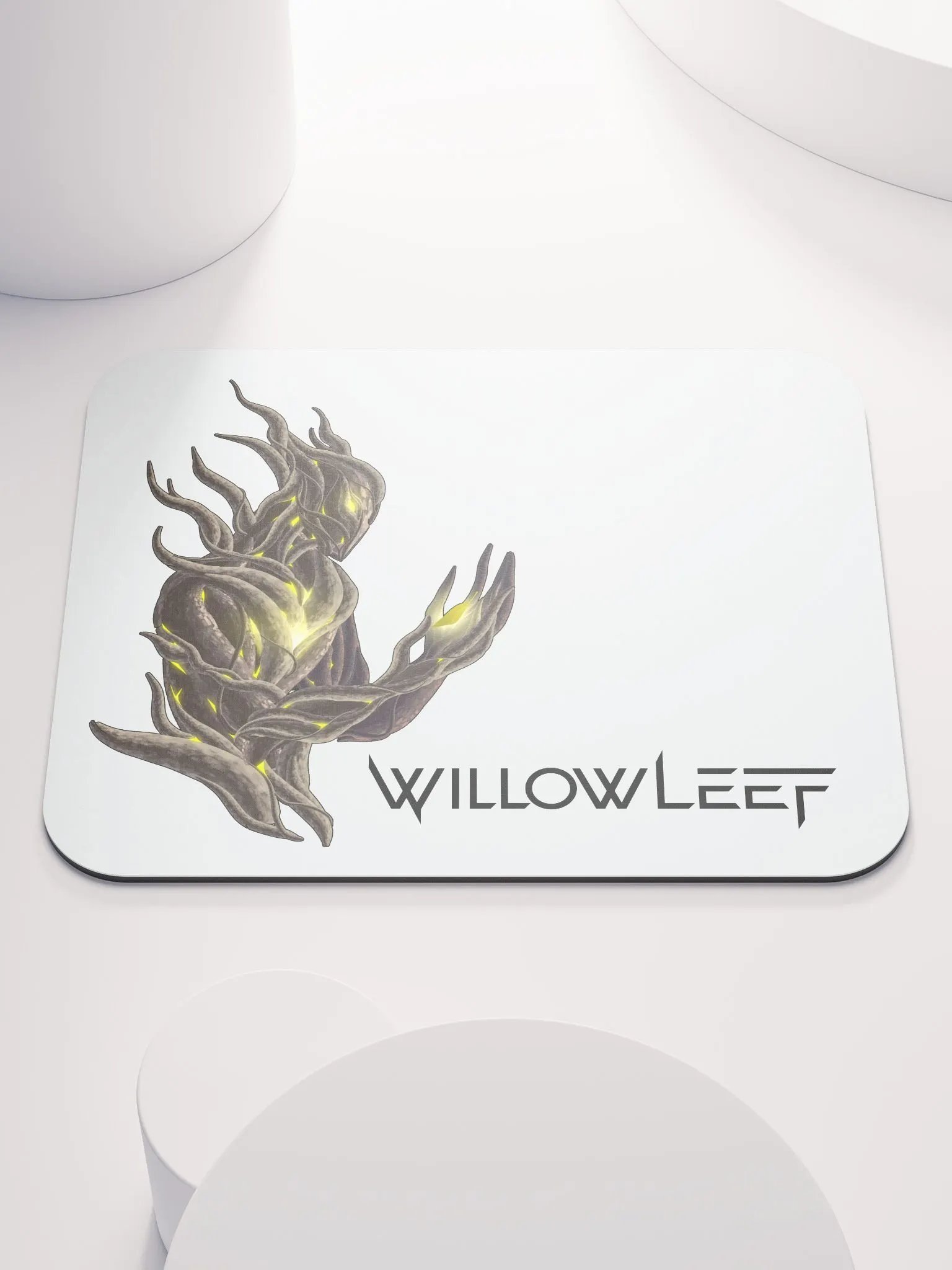 Yellow Leef Protector Mousepad product image (2)