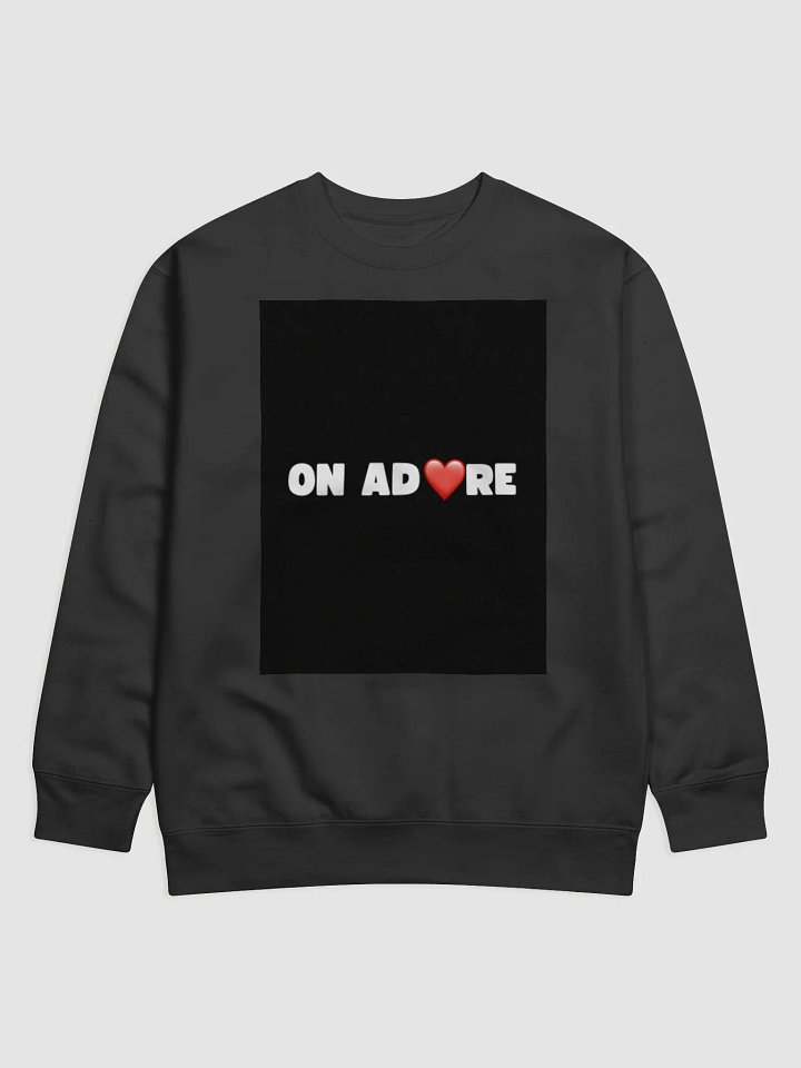 On Adore Heart Premium Sweatshirt product image (1)