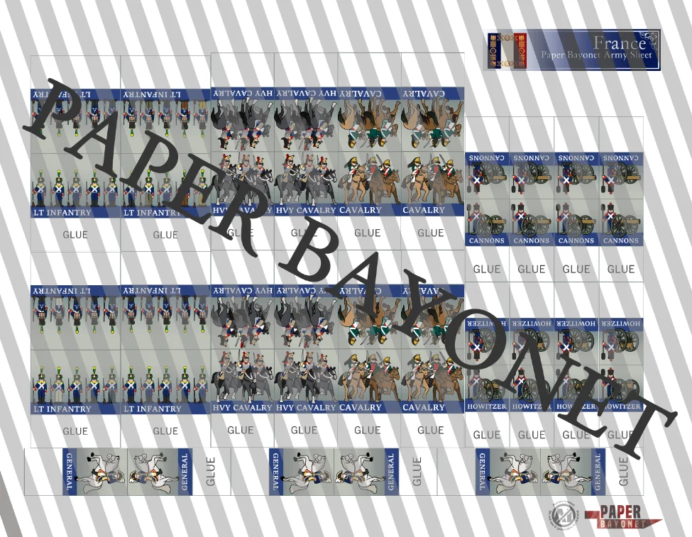 France Army Sheet product image (4)