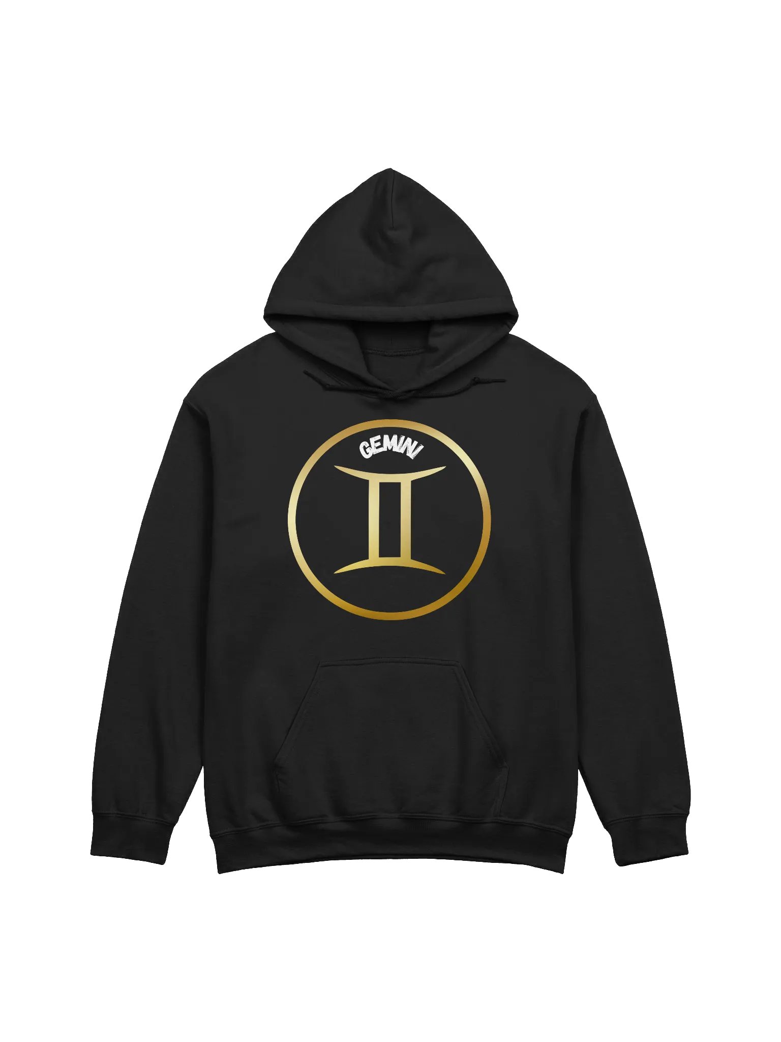 Gemini Symbol Gold Circle Hoodie product image (9)