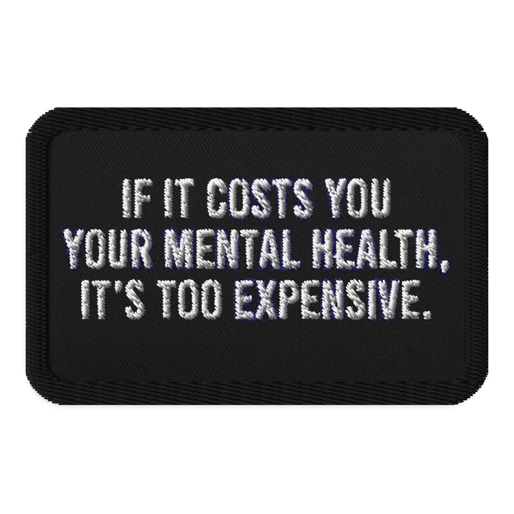 Positivity - Costs Patch product image (1)