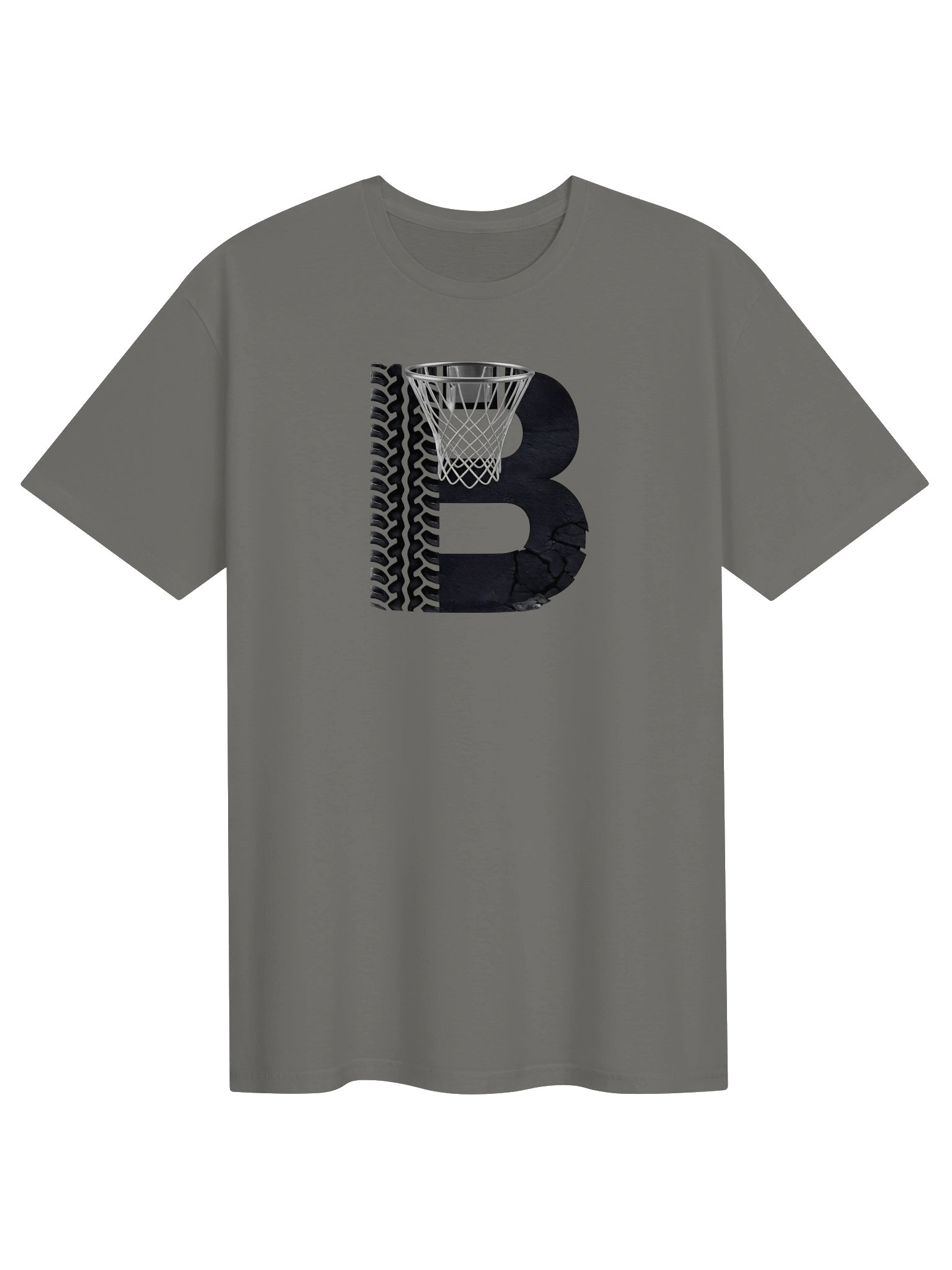 Blacktop Brand Basketball B Basketball Hoop Tee product image (1)