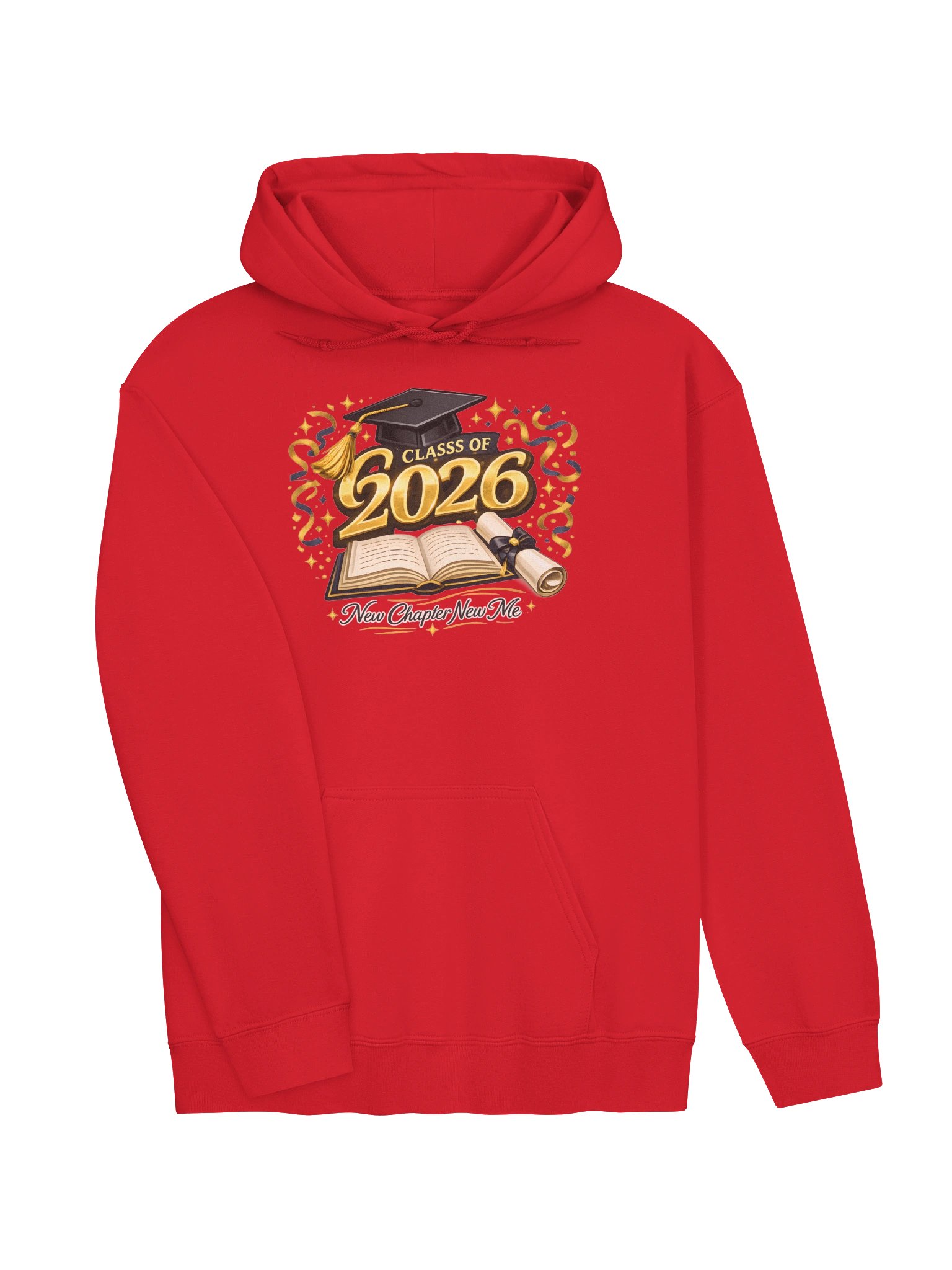 Class of 2026 New Chapter New Me Graduation Hoodie product image (31)