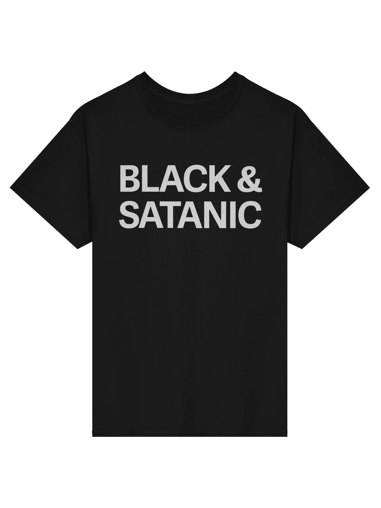 Black & Satanic - Shirt product image (1)