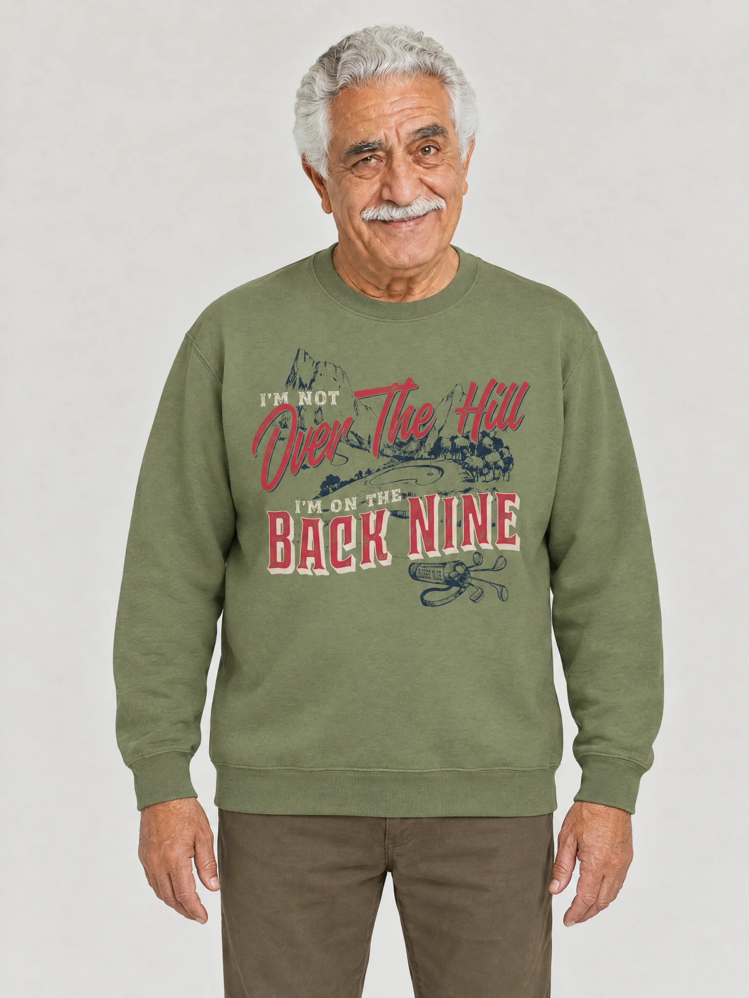 I'm Not Over The Hill, I'm On The Back Nine Sweatshirt product image (1)
