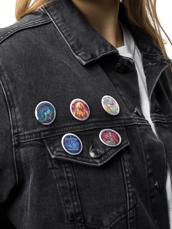 Set of 5 Pins - Style 3 product image (4)