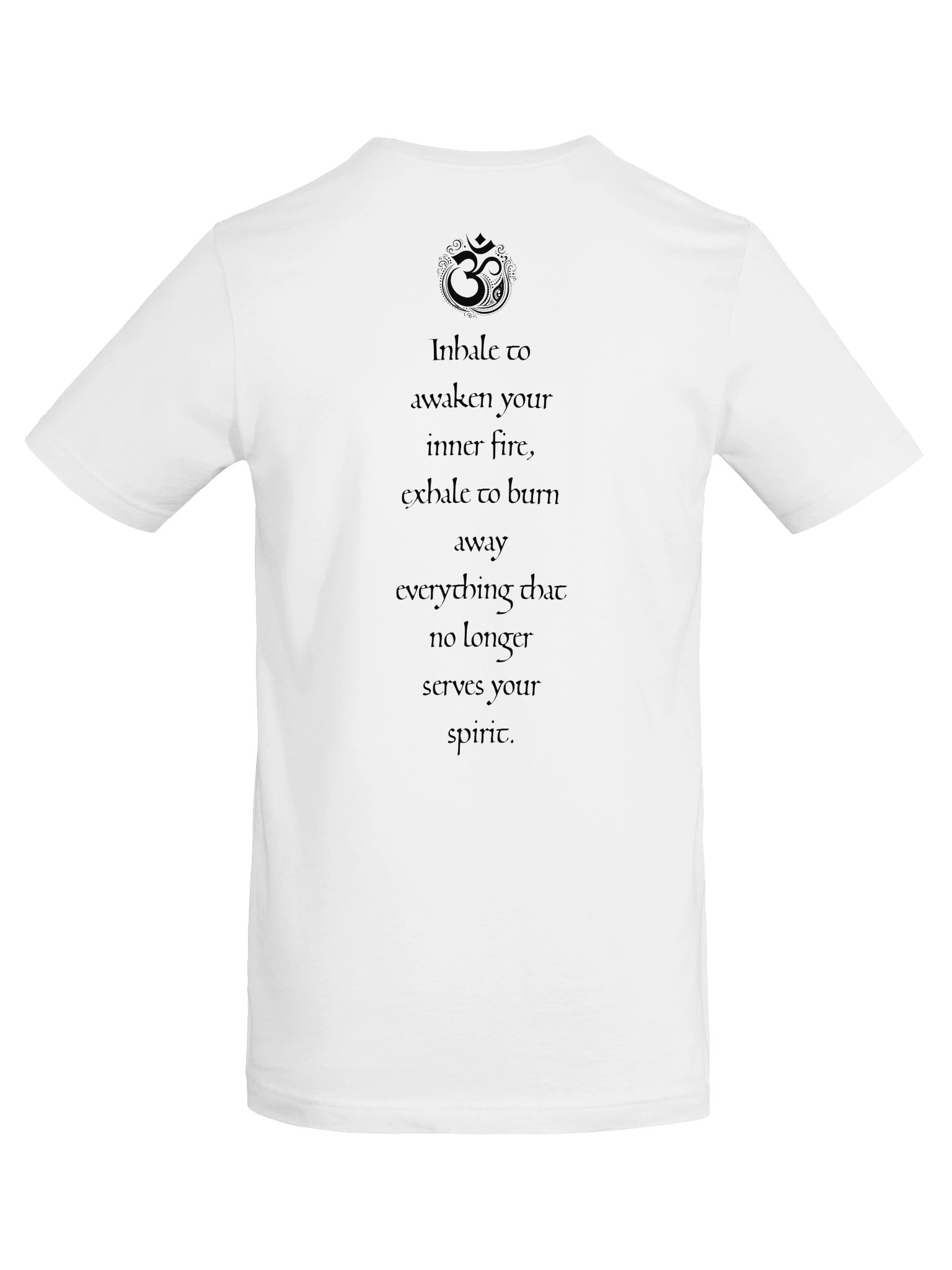 Inhale Exhale Om Meditation Floral Tee product image (6)