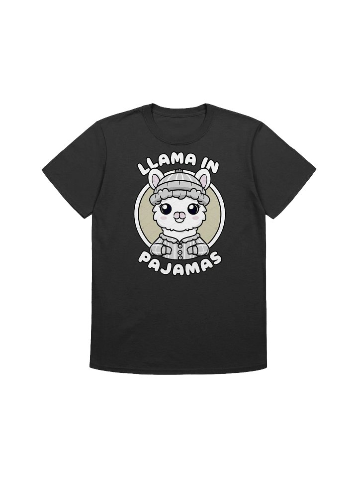 Llama Lover - Snuggle Up with Llama in Pajamas T-Shirt product image (3)