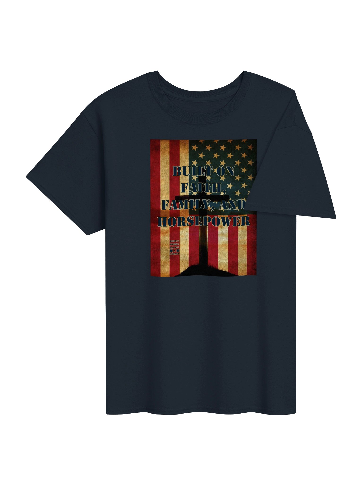 Built on Faith, Family & Horsepower Tee product image (4)