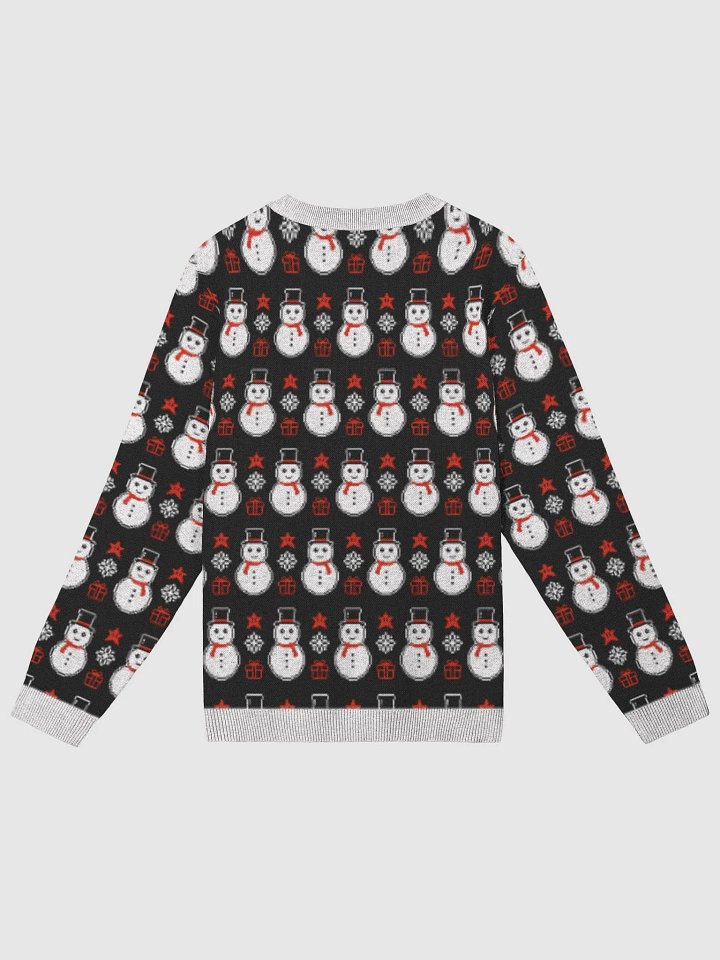 MOODENG'S FROSTY KNITTED CREWNECK SWEATER! product image (2)
