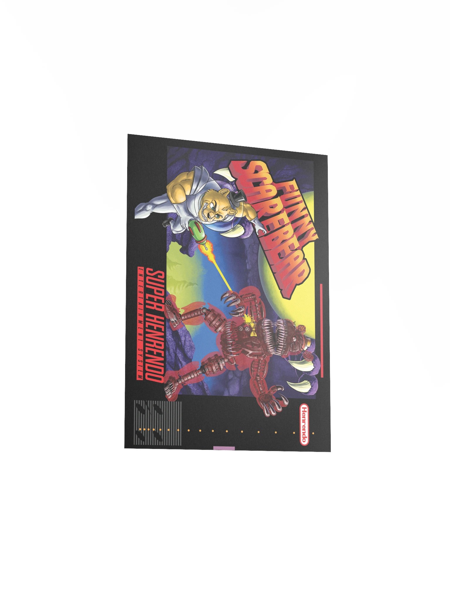 Super Funny Scare Bear Poster product image (5)