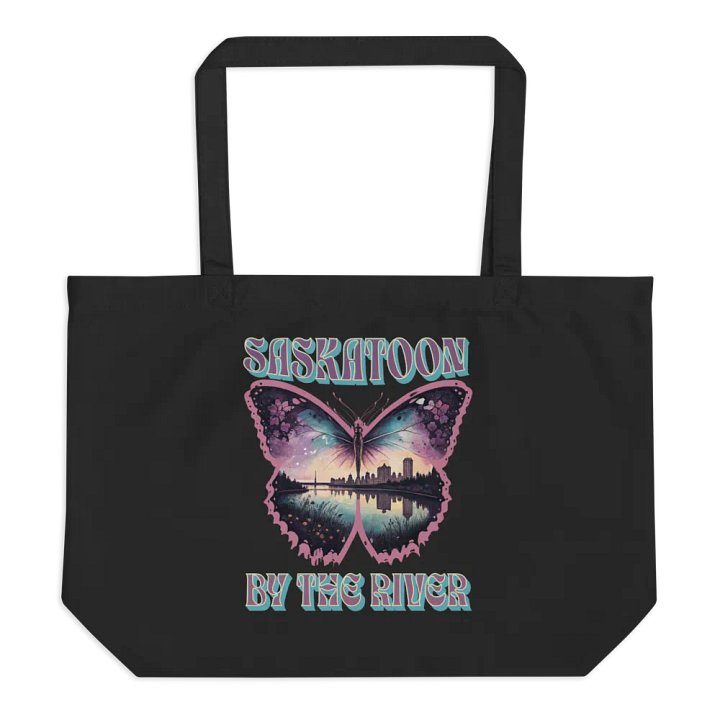 Saskatoon By The River Reflections Organic Tote product image (1)