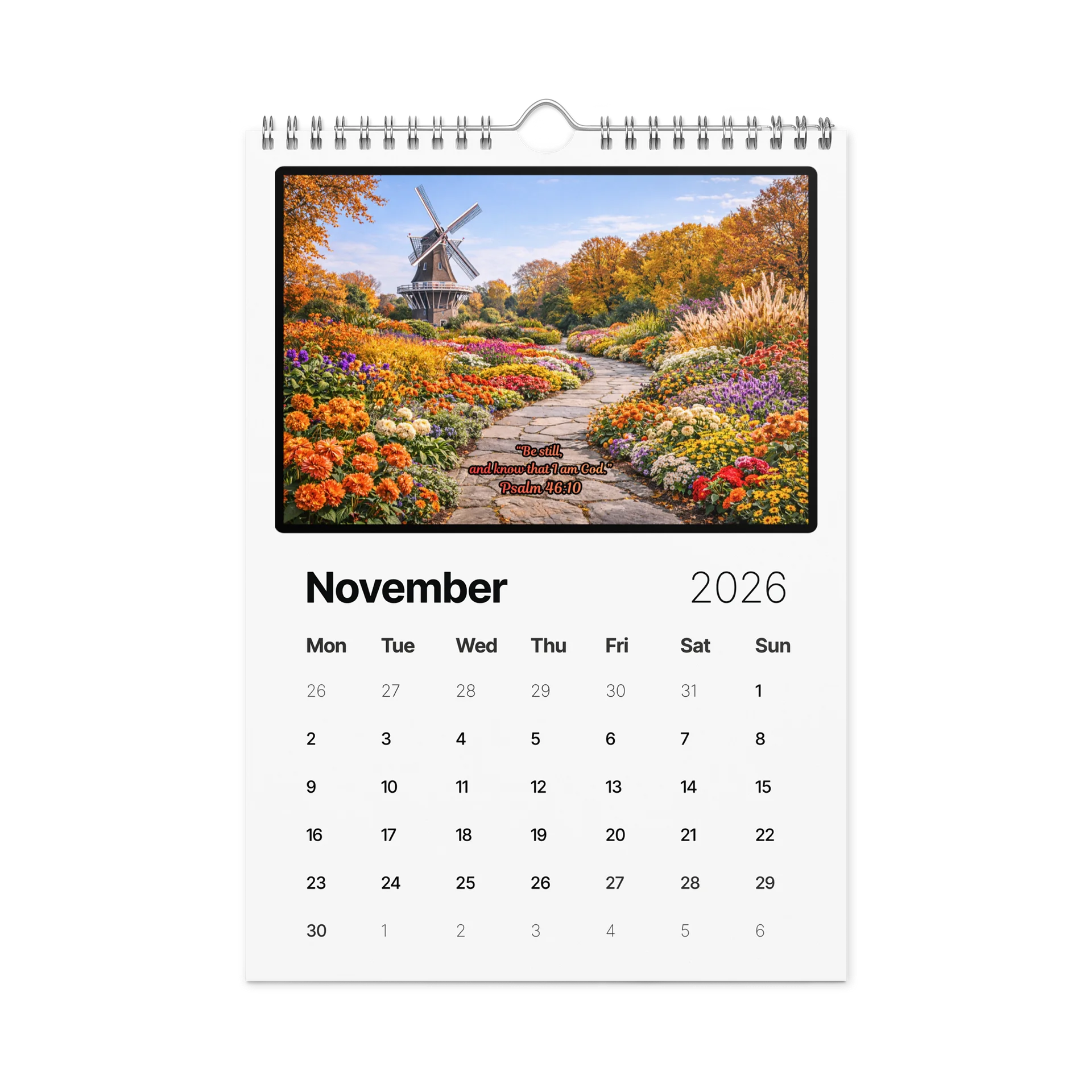 Gardens of Eden 2026 Wall Calendar product image (11)