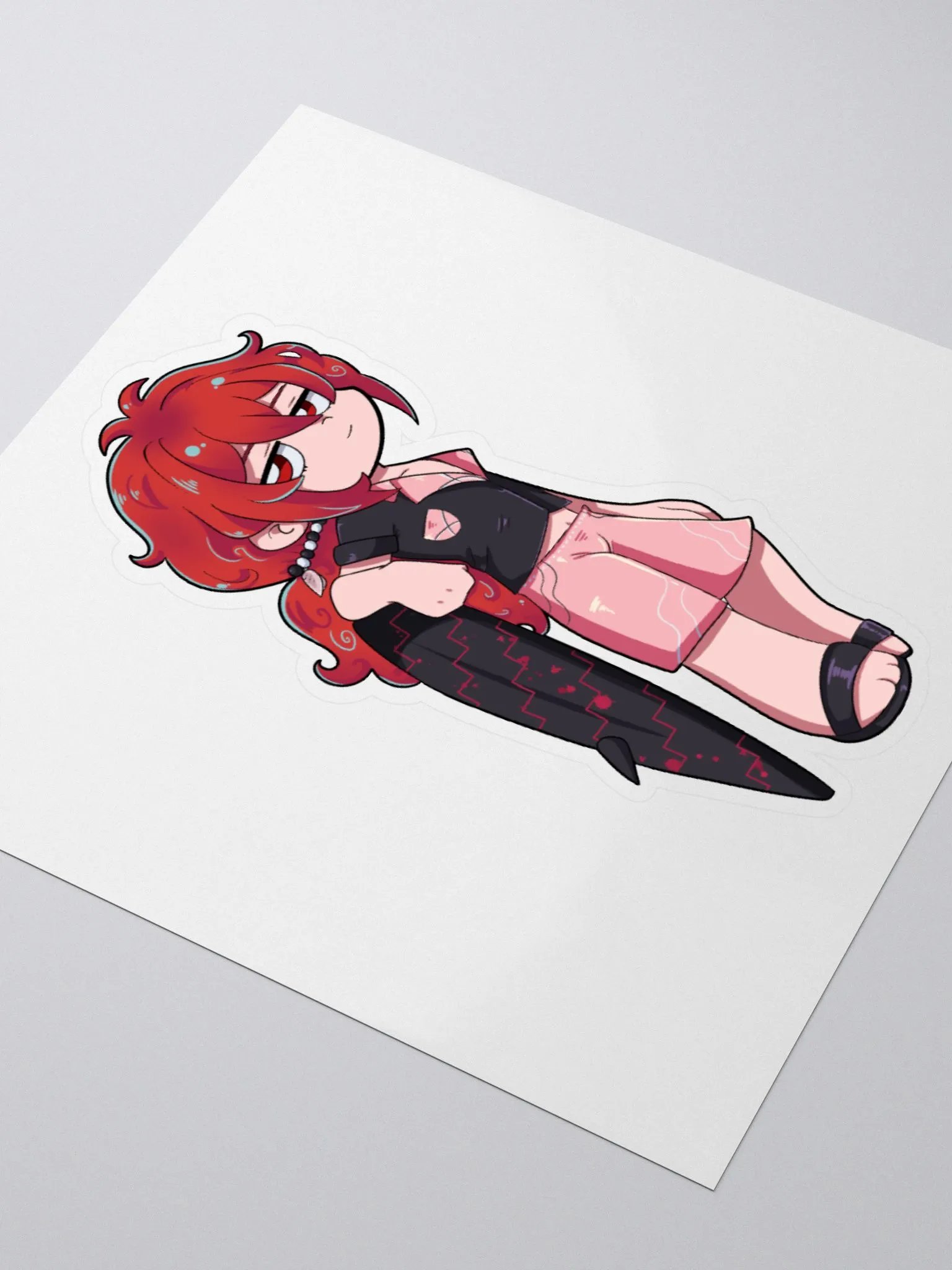 Beach Diluc Sticker (Genshin Impact) product image (3)