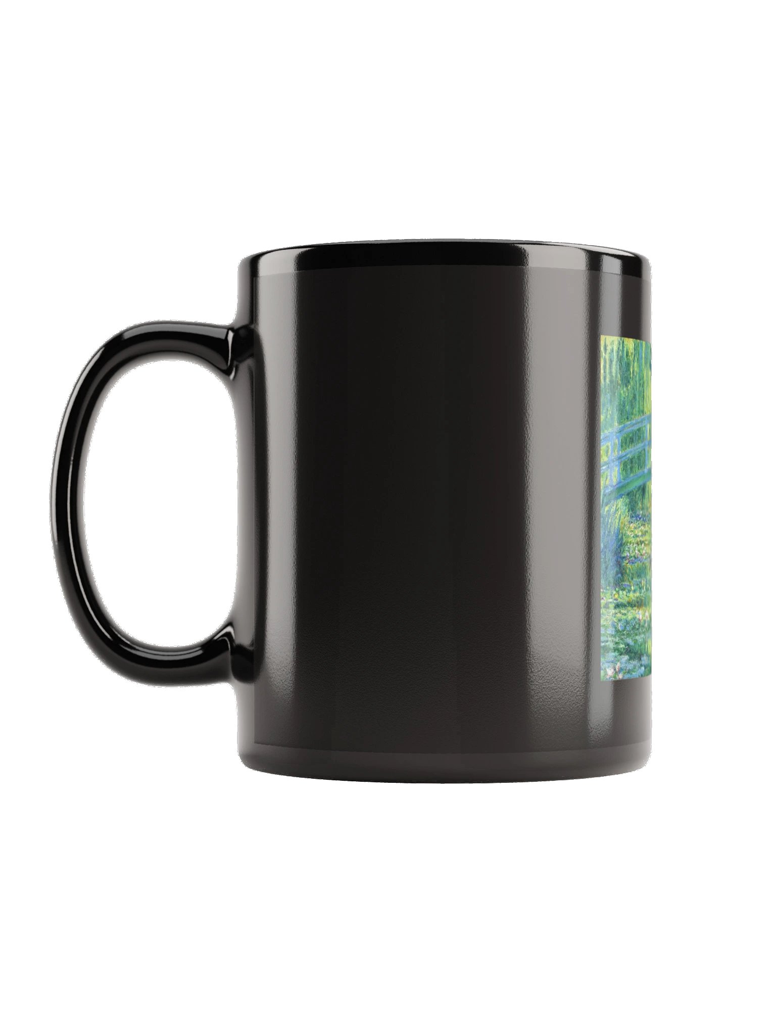 The Water-Lily Pond — Black Mug product image (1)