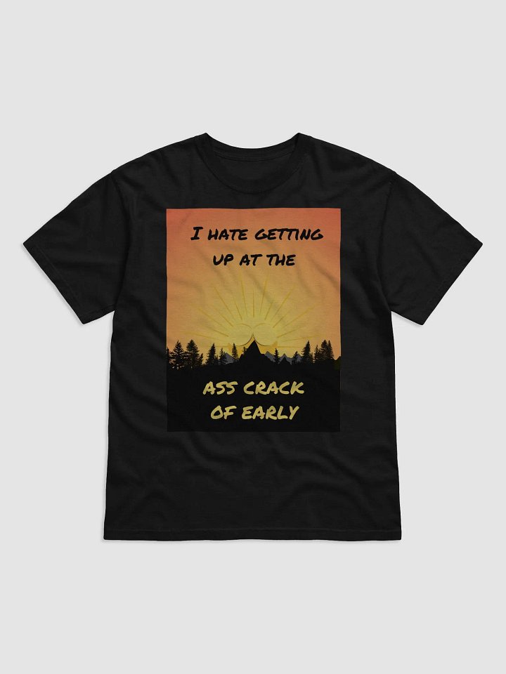 Printed T-Shirt - Ass Crack of Early product image (1)