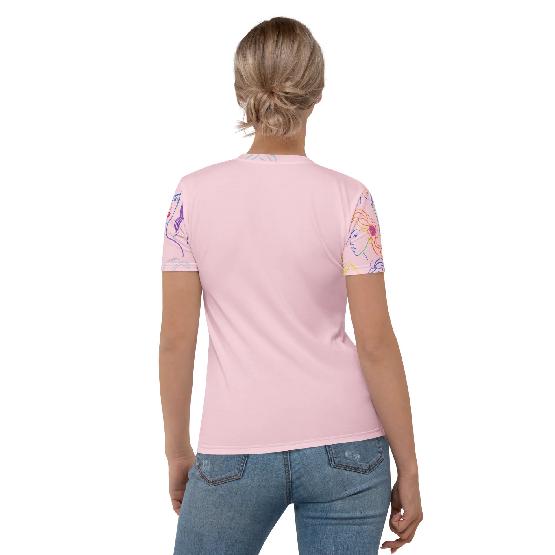 Sketch & Soul Tee (Pastel Pink) product image (4)