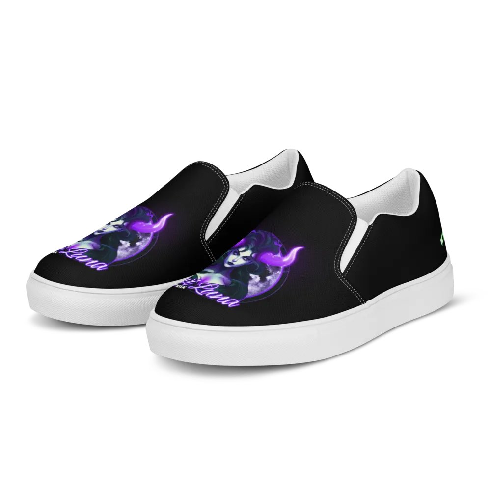 DeviLuna Black Slip-On Shoes product image (5)