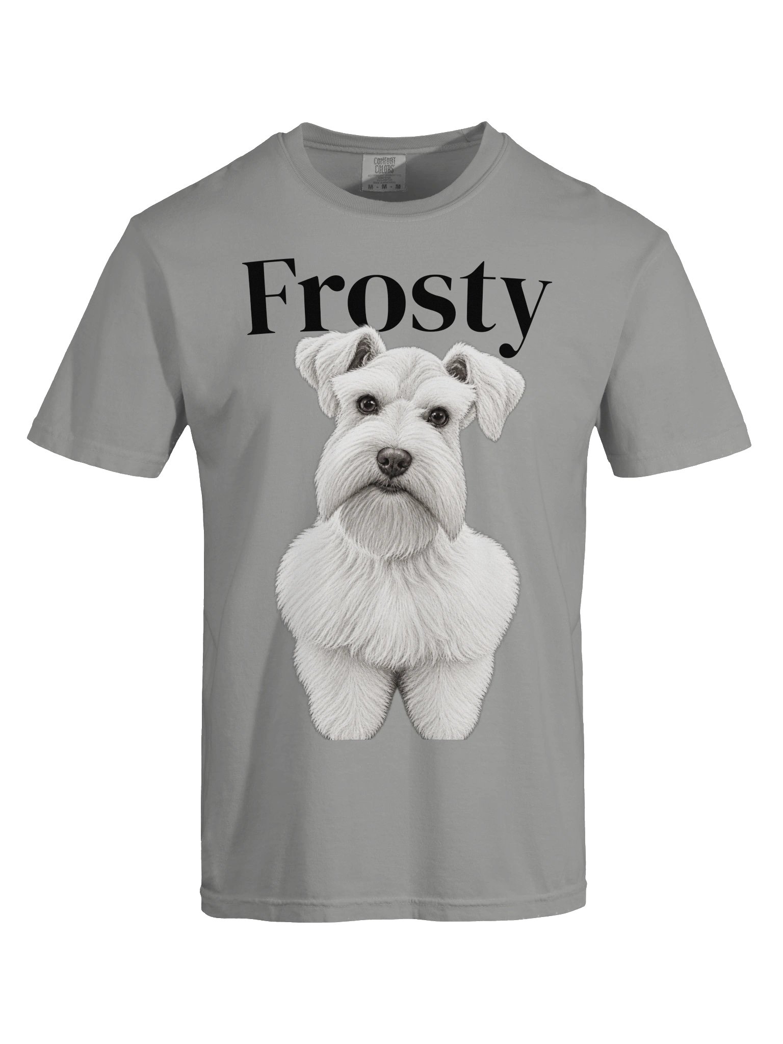 Custom Dog Portrait T-Shirt – Personalized Pet Photo & Name Tee product image (9)